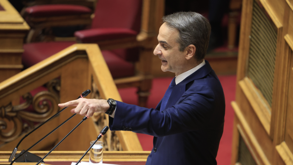 Μητσοτάκης βουλή